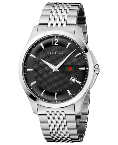 gucci watch with a black face 80s|gucci trisa watch.